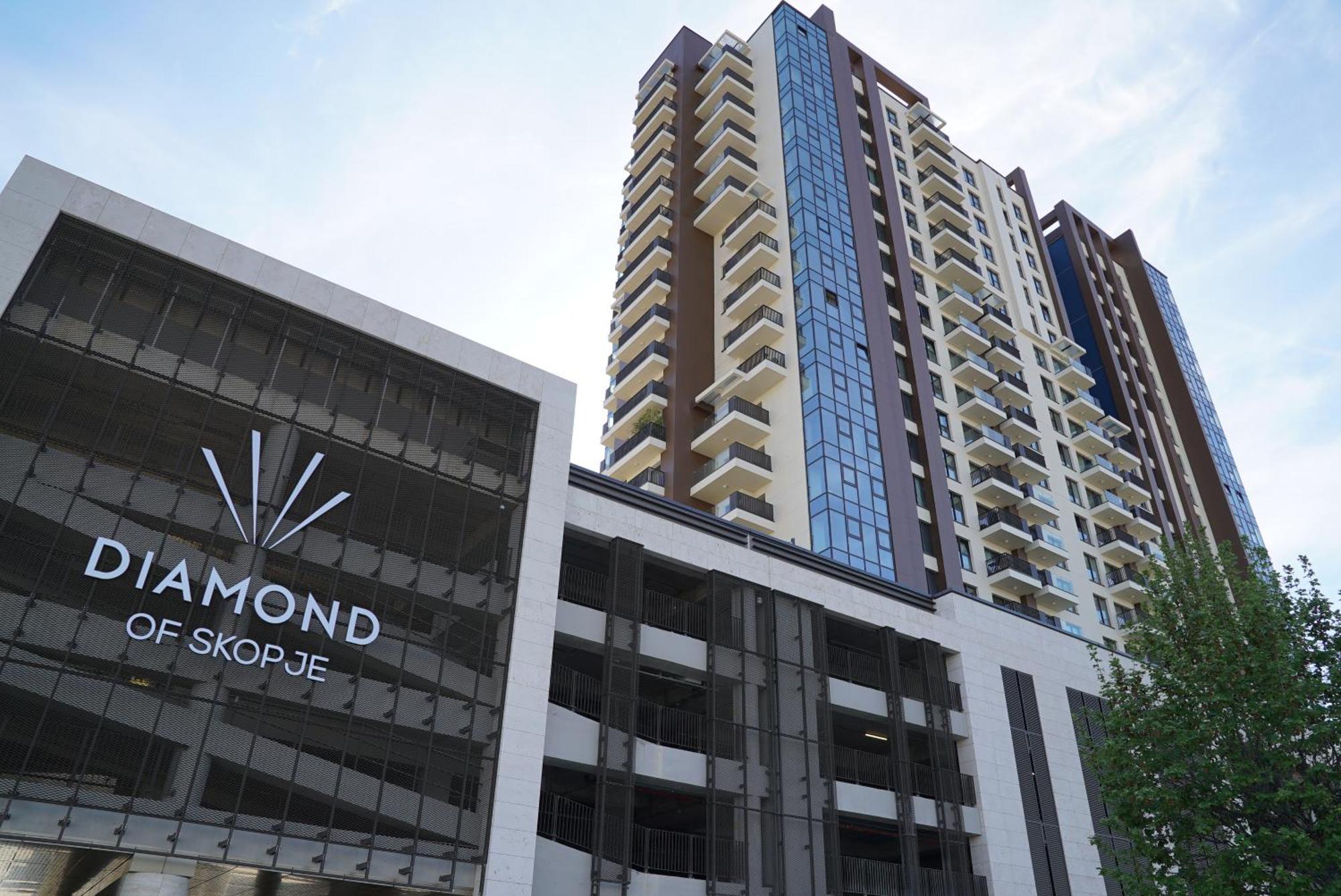 Diamond 72 Apartment , Skopje City - Center, Diamond Residences, Free Parking Exterior foto
